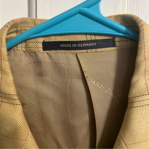 EDUARD DRESSLER Mens Wool Silk Blazer / Jacket - Picture 3 of 9